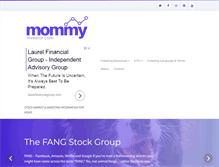 Tablet Screenshot of mommyinvestor.com